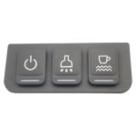 Push-Button Panel 3 Service Buttons - MPN 04901412 Nuova Simonelli