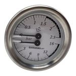 Pressure Gauge Boiler-Pump Ø 60 Mm - MPN 09100003 Nuova Simonelli