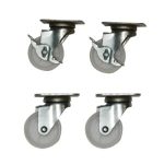 Castors (Set Of 4) For Dn495 - MPN Ae253 Polar