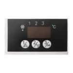 Polar Electronic Thermostat Sticker For CF760-04 CF761-04 GG753 - AK041