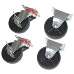 Standard & Braked Castors (Set 4) For Ge632 Ge632-A - MPN Am400 Polar